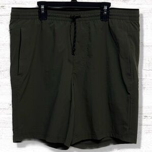 KUHL Renegade Men’s Hiking Shorts Size Large Duralux Stretch Olive Green
